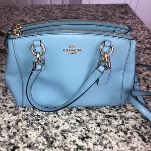 NWT authentic blue coach purse!